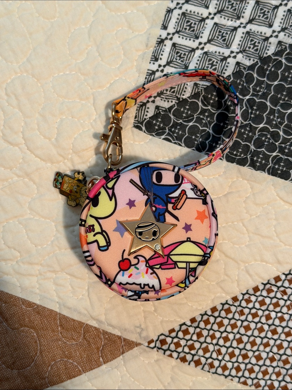 Toki Doki Kawaii Carnival Jujube Paci Pod with Wrist Strap